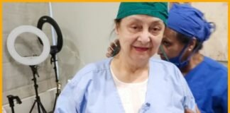 Saira Banu Hospitalized