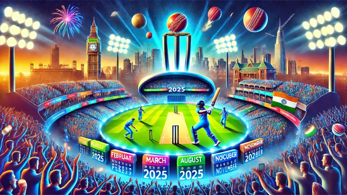 Team India’s Packed 2025 Schedule: High-Stakes Matches and Exciting Tournaments Await Cricket Fans