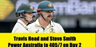 Travis Head and Steve Smith