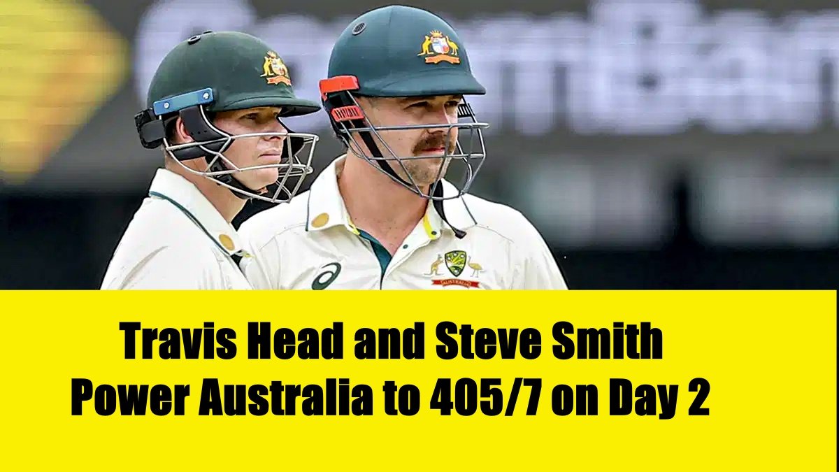 Border-Gavaskar Trophy Third Test: Travis Head and Steve Smith Power Australia to 405/7 on Day 2
