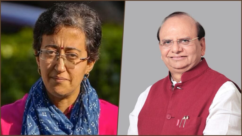 atishi-vinay kumar saxena