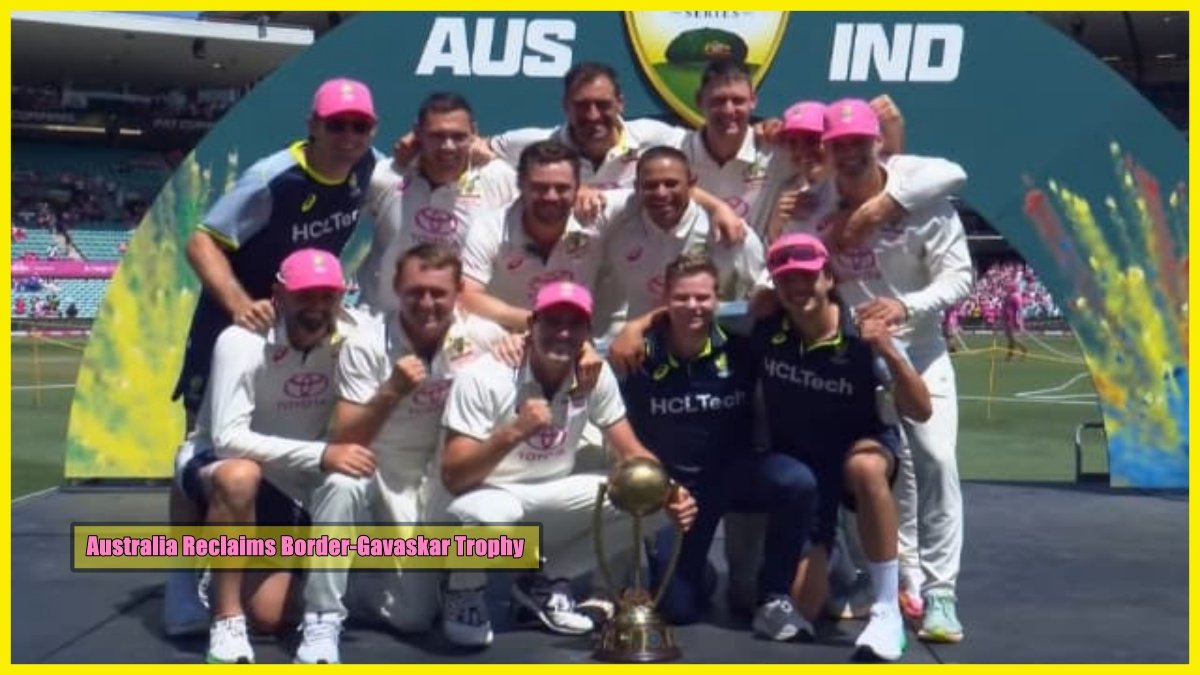 Australia Reclaims Border-Gavaskar Trophy After 10 Years, Shatters India’s WTC Hopes