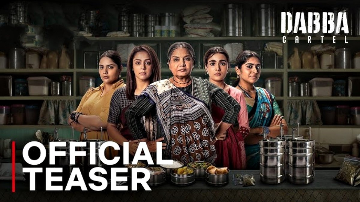 Dabba Cartel’ Teaser: Shabana Azmi’s Ruthless Queenpin vs. Jyothika’s Relentless Cop