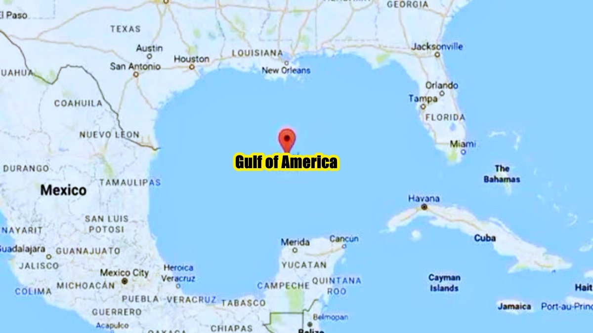 Gulf of Mexico Renamed as Gulf of America, Google Maps Updates U.S. Version