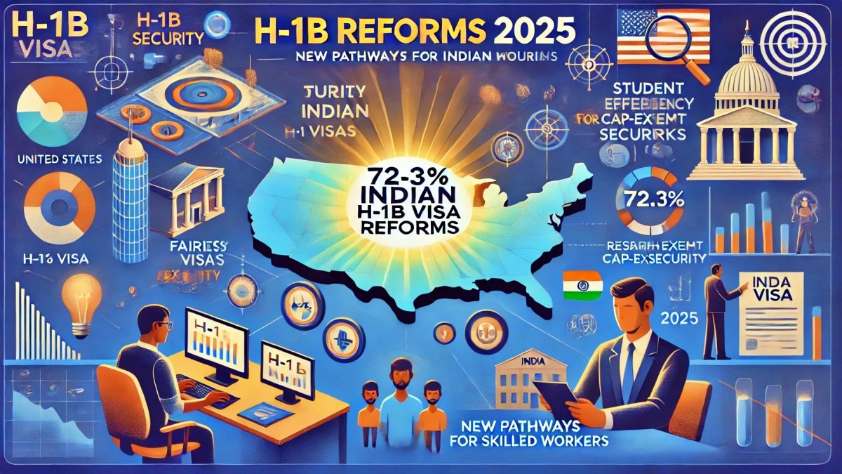 H-1B Visa Reforms Unveiled: Major Boost for Indian Tech Talent