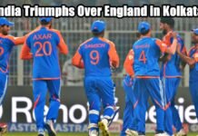 India Triumphs Over England in Kolkata