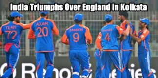 India Triumphs Over England in Kolkata