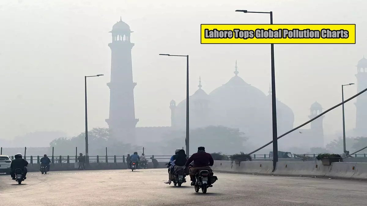Lahore Tops Global Pollution Charts with ‘Hazardous’ Air Quality as Karachi Faces Health Crisis from Smog