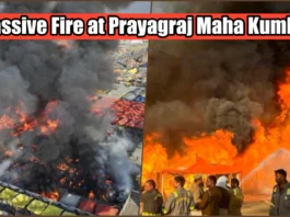 Massive Fire at Prayagraj Maha Kumbh