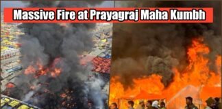 Massive Fire at Prayagraj Maha Kumbh