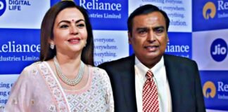 Mukesh and Nita Ambani