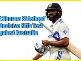Rohit Sharma Sidelined for Decisive Fifth Test Against Australia: Jasprit Bumrah Leads India Rohit Sharma Sidelined for Fifth Test