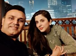 Sehwag and Aarti