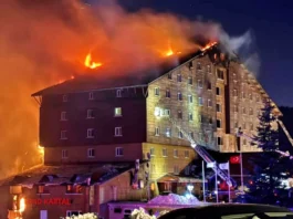Ski Resort Fire in Turkey