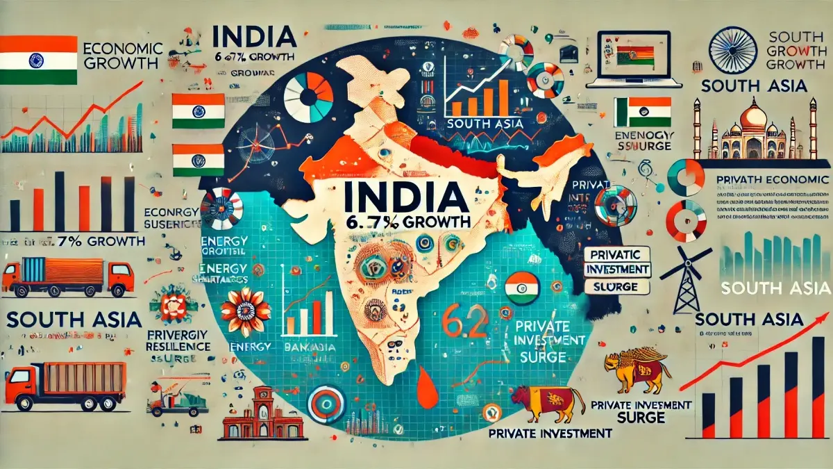 India’s Economic Growth to Hold Steady at 6.7%: World Bank Forecasts Resilience Amid Regional Challenges
