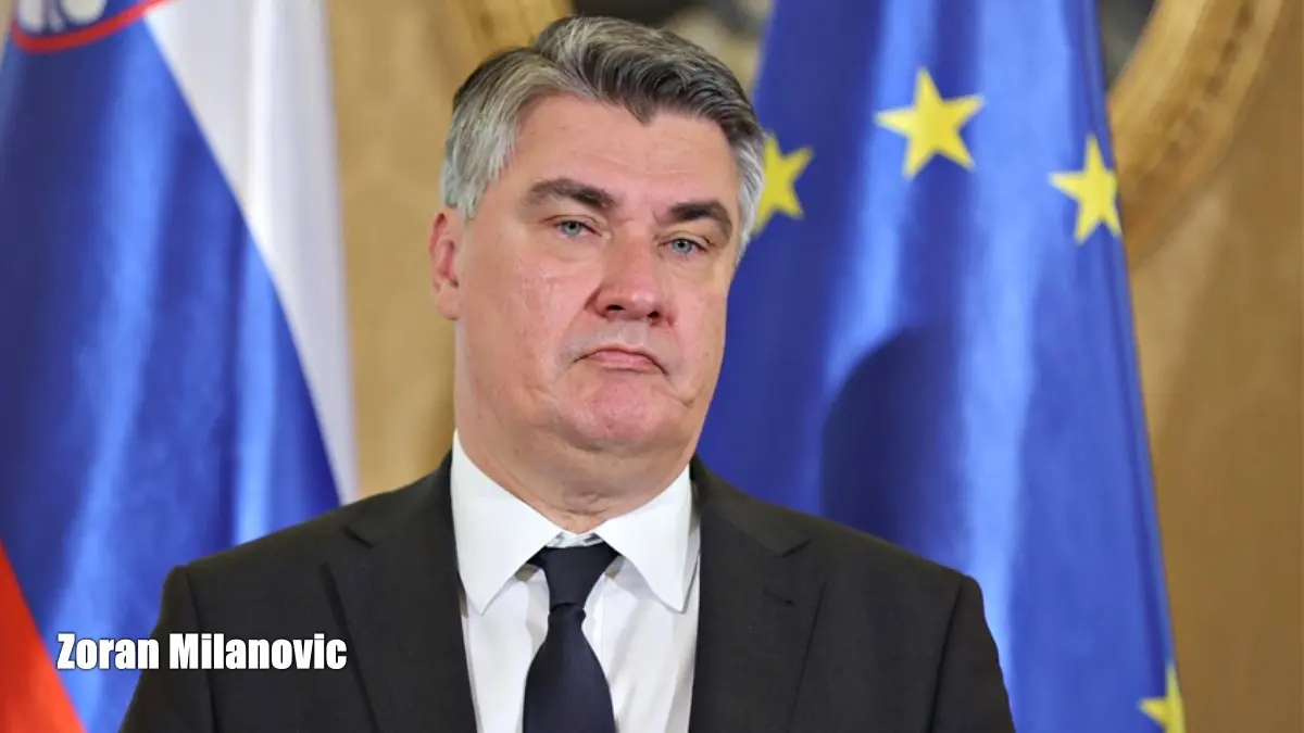 Zoran Milanovic Re-Elected as Croatian President: A Landslide Victory Amid Criticism of EU Policies