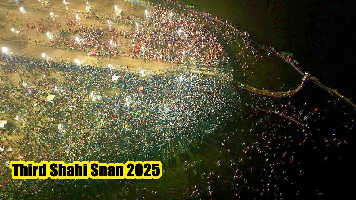 Millions Converge at Sangam as Maha Kumbh’s Third Shahi Snan Lights Up Prayagraj
