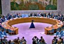 UN Security Council meeting