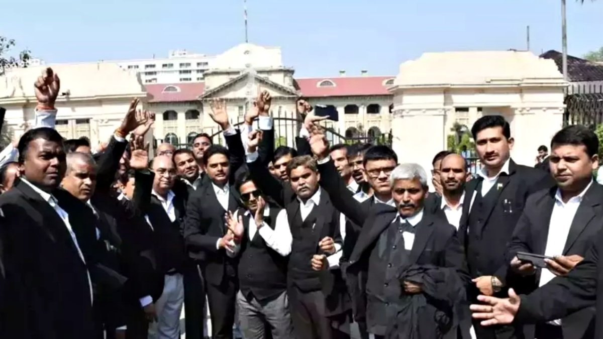 Allahabad HC Strike Continues Against Justice Yashwant Varma Facing Corruption Charges