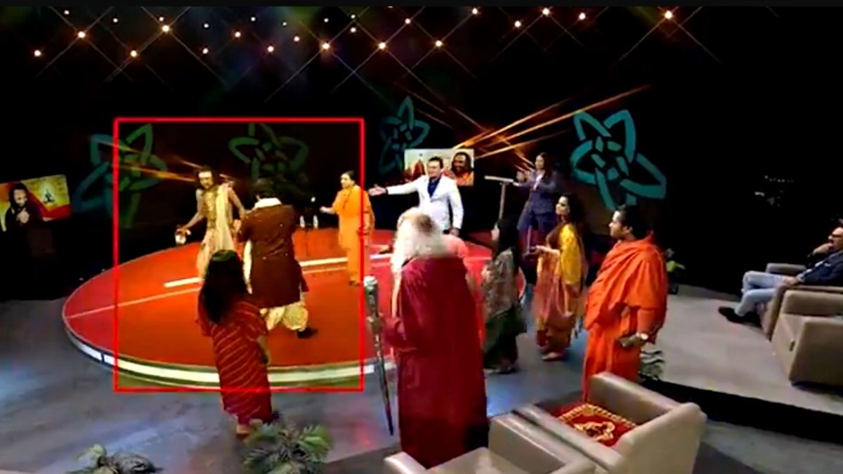 IIT Baba Alleges Assault During News Debate: From Aerospace Engineer to Controversial Ascetic