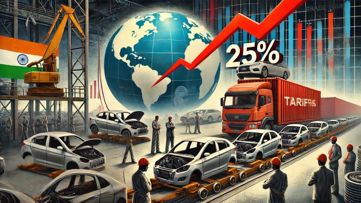 Trump’s 25% Auto Tariff: Global Shockwaves and India’s Auto Industry on Edge