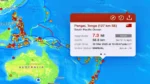 Earthquake Strikes Tonga Islands