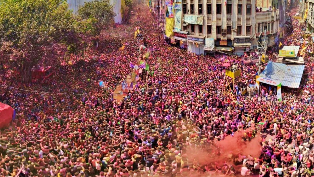 Indore’s Iconic Ger Festival: A Spectacular Rangpanchami Celebration