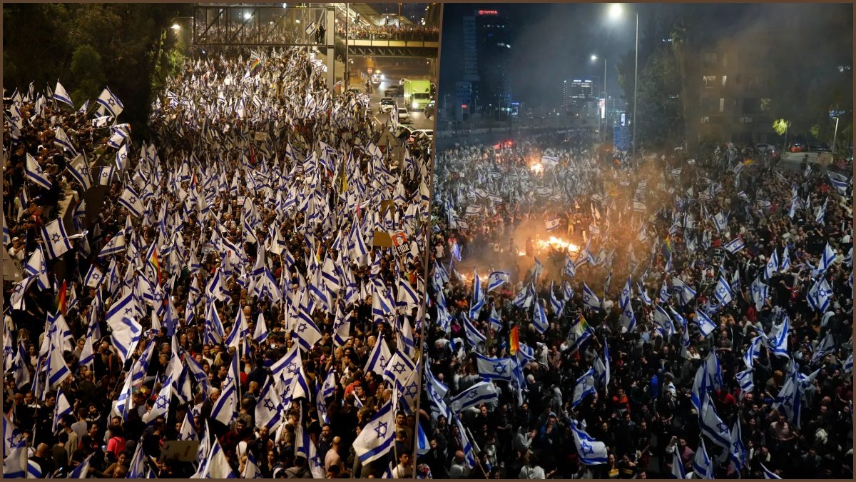 Mass Protests Erupt in Israel as Netanyahu Faces Backlash Over Gaza War and Security Shake-up
