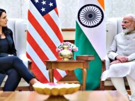 Modi Meets Tulsi Gabbard