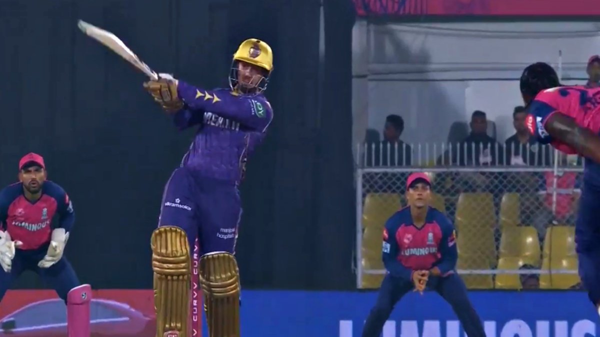 Quinton de Kock’s Heroics Propel KKR to First IPL 2025 Win, Rajasthan Royals Slump to Bottom