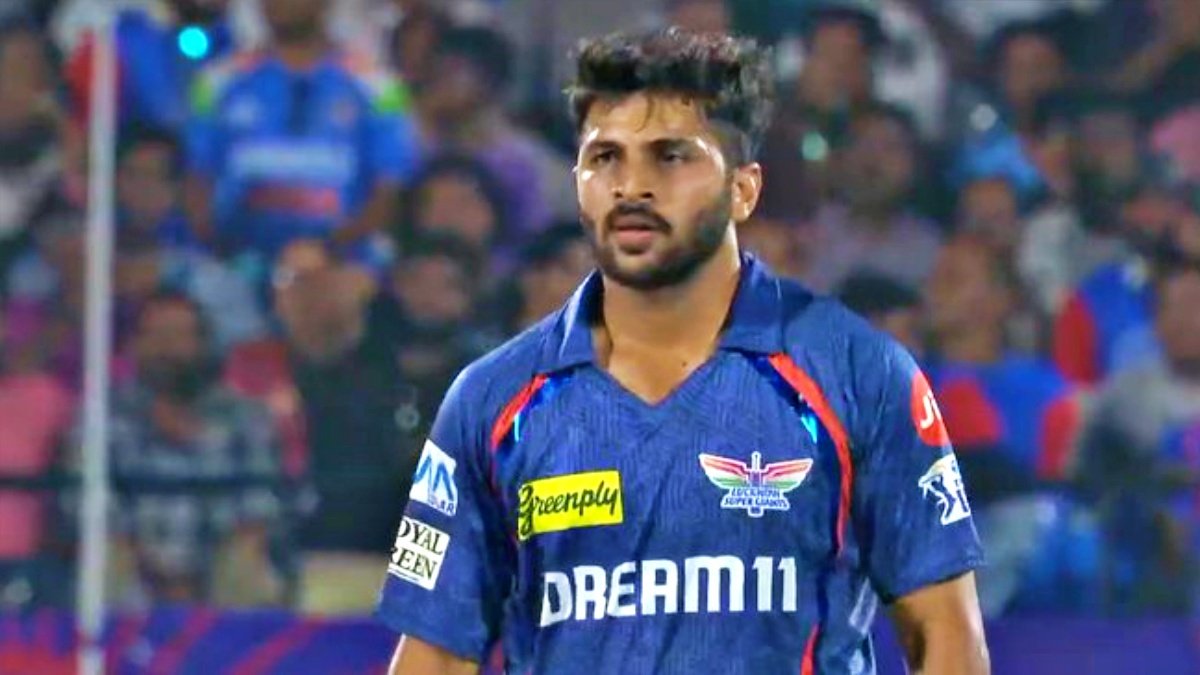 Shardul Thakur Shines with 4-Wicket Haul & Purple Cap as LSG Crush SRH in IPL 2025