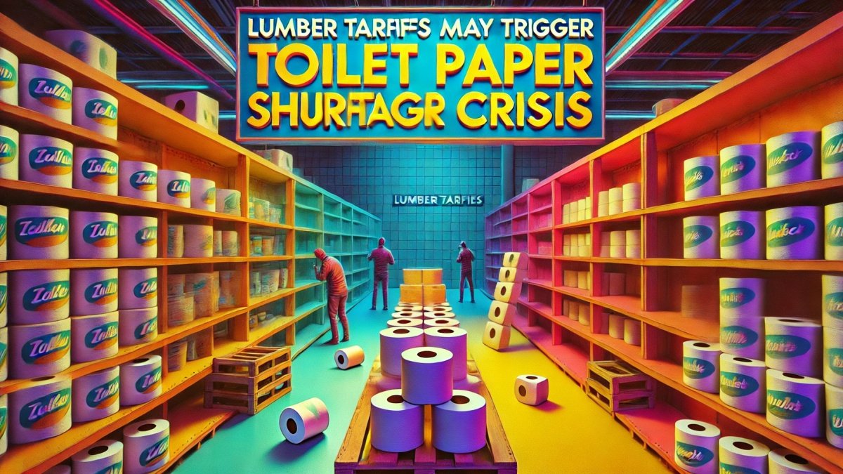 Trump’s Lumber Tariffs May Trigger Toilet Paper Shortage Crisis