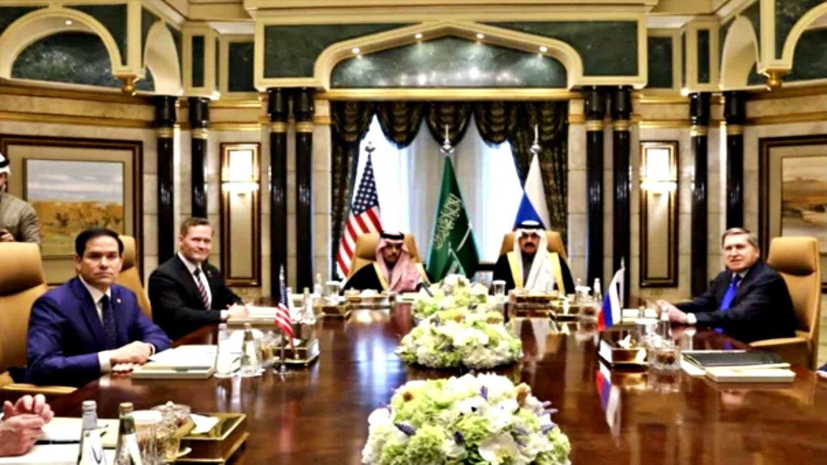 US and Russia Begin Ceasefire Talks in Saudi Arabia Amid Ukraine War