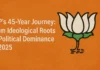 BJP’s 45-Year Journey