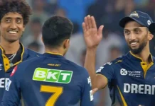 Gujarat Titans Crush Rajasthan Royals by 58 Runs, Fourth Consecutive Win in IPL 2025 Gujarat Titans Crush Rajasthan Royals
