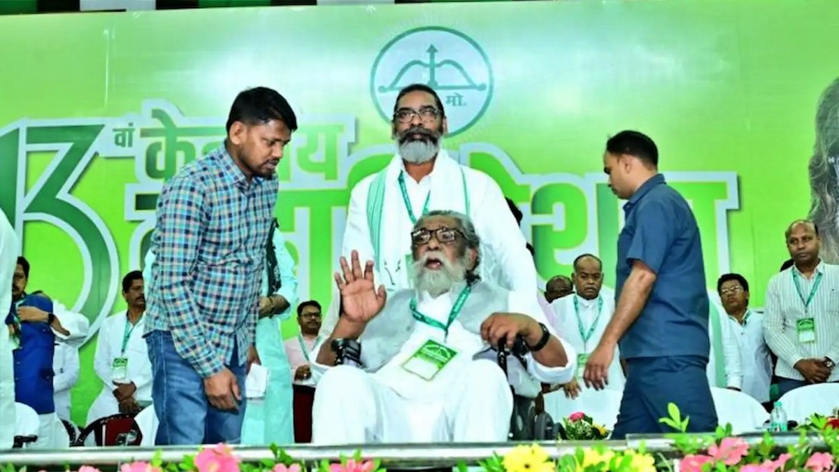 Hemant Soren Succeeds Father