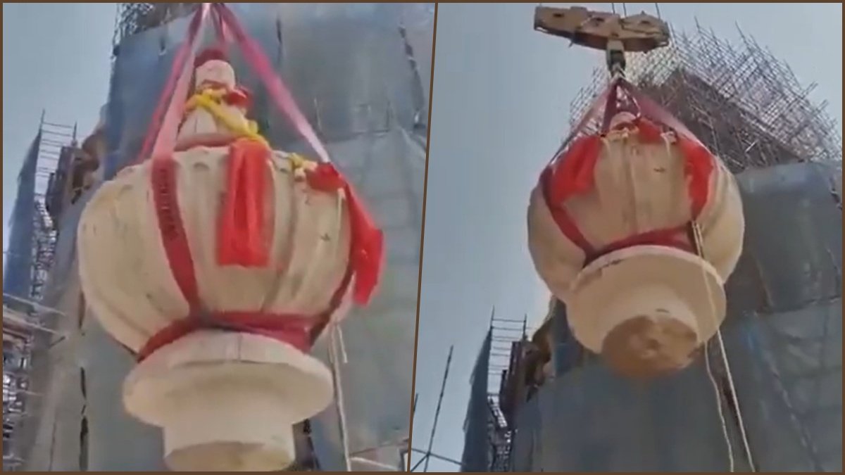 Kalash Installed on Ram Temple Spire in Ayodhya: A Historic Milestone in India’s Spiritual Journey