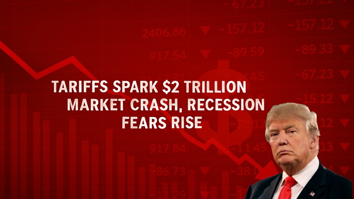Trump’s Tariffs Spark $2 Trillion Market Crash, Recession Fears Rise