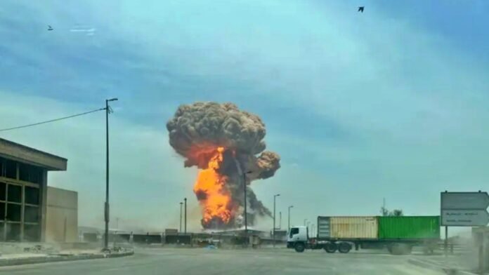 Massive Explosion Iran’s Bandar Abbas Port Massive Explosion Rocks Iran’s Bandar Abbas Port