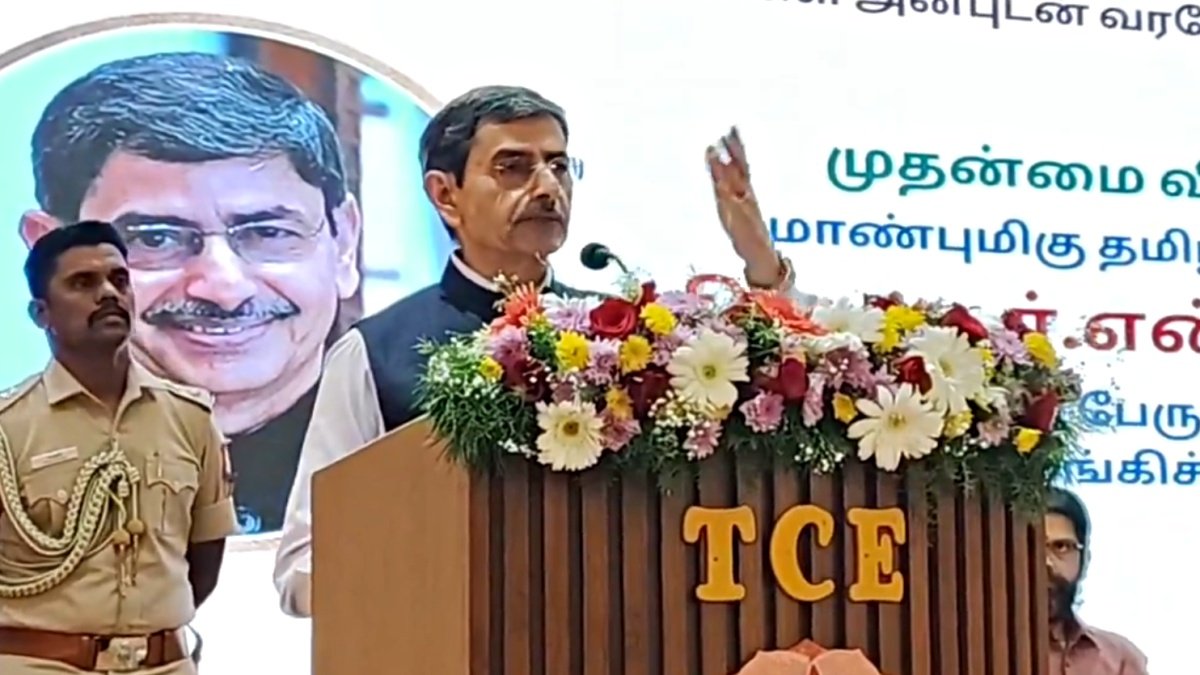 Tamil Nadu Governor RN Ravi Sparks Row Over ‘Jai Shri Ram’ Chant at College Event