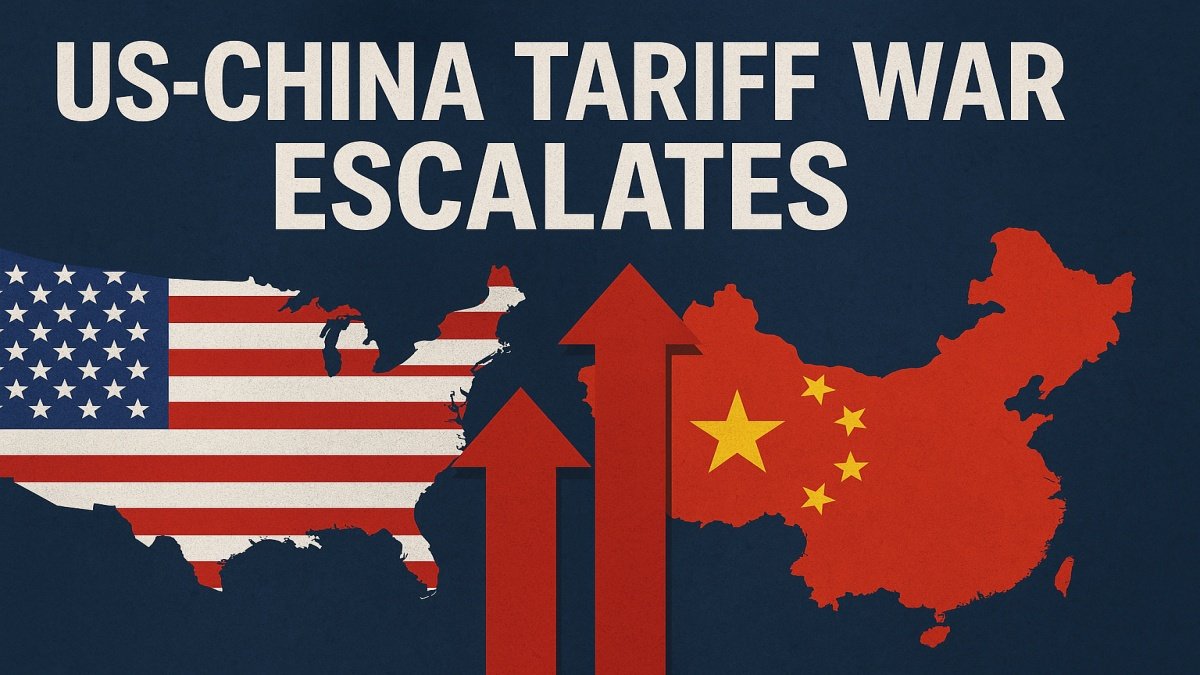 US-China Tariff War Escalates | PalPal News Hub | Latest National, Technology, and Astrology News US-China Tariff War Escalates