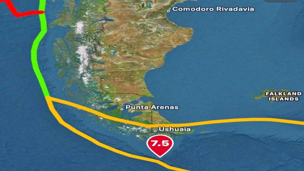 7.4 Quake Prompts Tsunami Warning in Southern Chile and Argentina