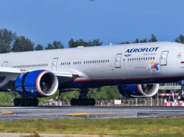 Aeroflot Bangkok-Moscow Flight