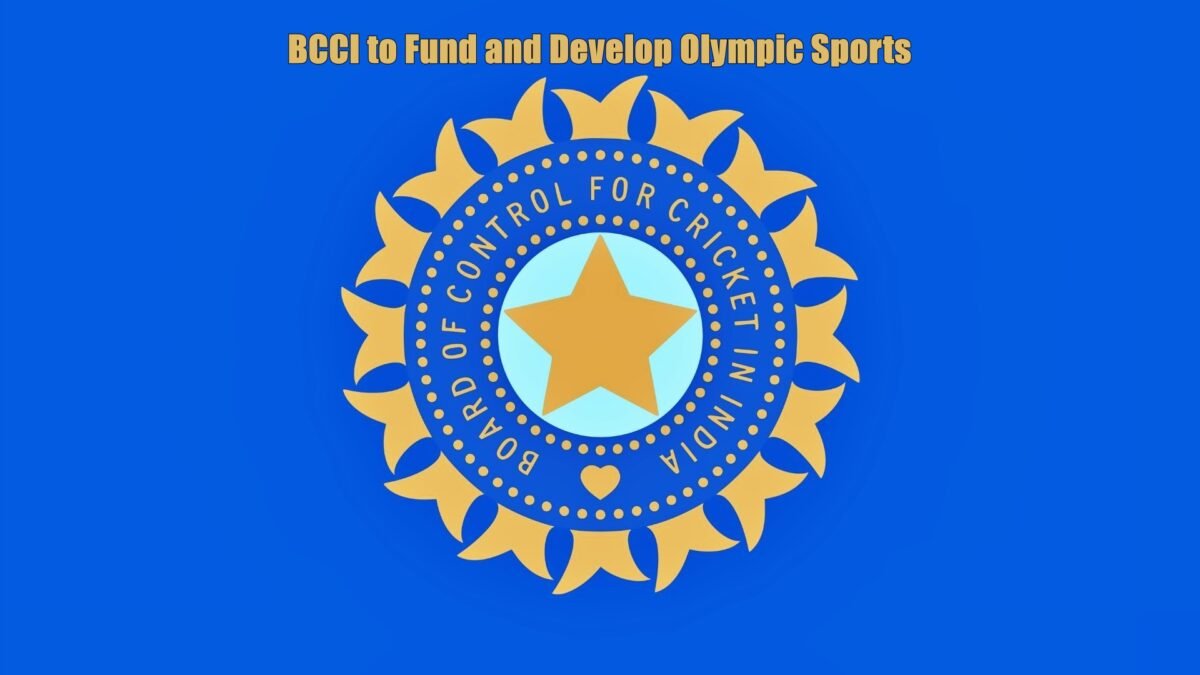 BCCI to Fund and Develop Olympic Sports, Joins Govt Push for India’s Olympic Glory