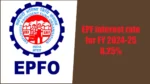 EPF Intrest rate