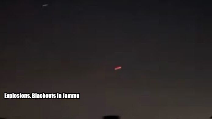 Explosions- Blackouts in Jammu Explosions- Blackouts in Jammu