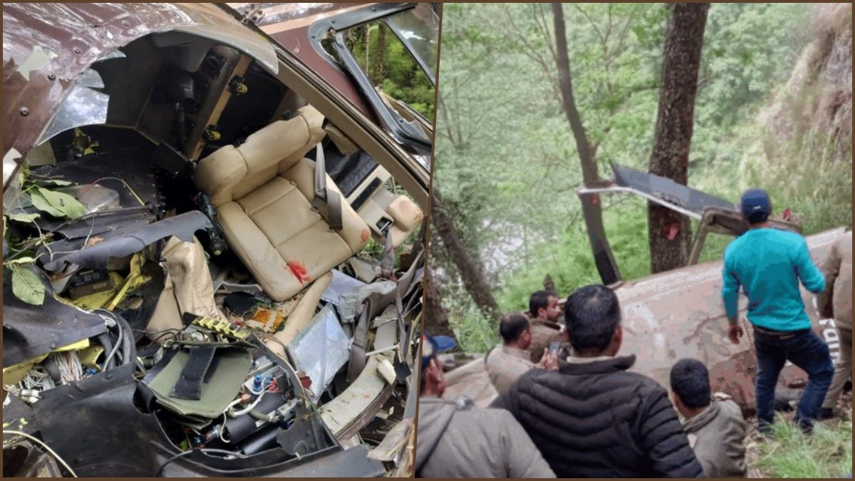 Char Dham Yatra Tragedy: Helicopter Crash Near Gangotri Leaves 6 Dead, 1 Injured