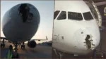 Panic on IndiGo Flight as Turbulence Breaks Nose Cone, Passengers Praise Pilot Panic on IndiGo Flight as Turbulence Breaks Nose Cone