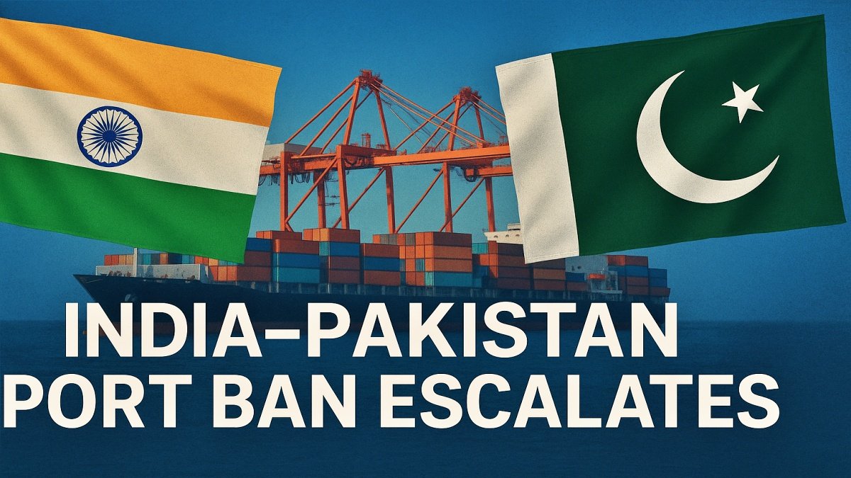 India-Pakistan Port Ban Escalates After Pahalgam Attack: All Trade and Shipping Halted