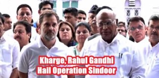 Rahul Gandhi Hail Operation Sindoor